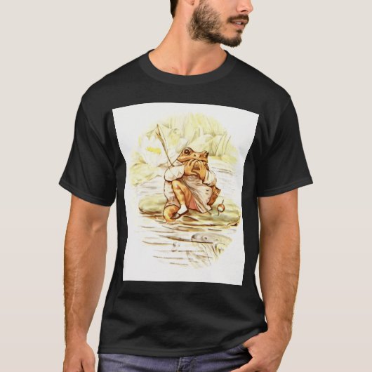 Een verhaal over Jerermy Fisher van Beatrix Potter T-shirt (Voorkant)