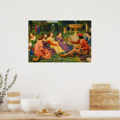 Een verhaal uit de Decameron van Waterhouse Poster (Keuken)
