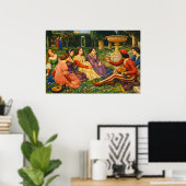 Een verhaal uit de Decameron van Waterhouse Poster (Thuiskantoor)