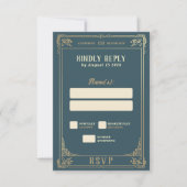 Een verhaal van Dragon Love | Tarot Wedding RSVP (Voorkant)