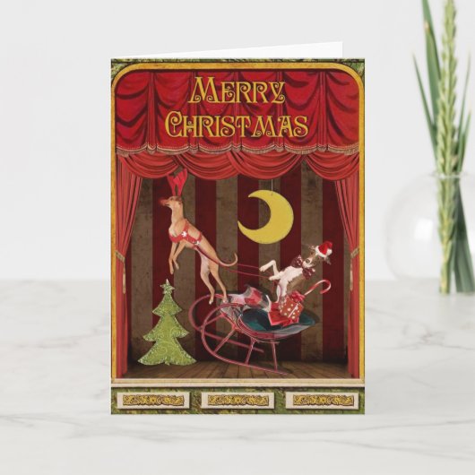 Een verhaal van Kerstmis Feestdagen Kaart (Voorkant)