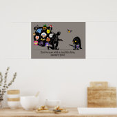 Een verhaal van maskers. poster (Keuken)