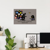 Een verhaal van maskers. poster (Thuiskantoor)