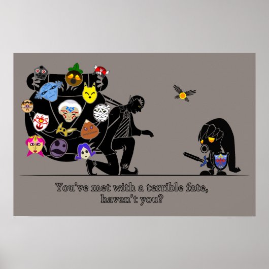 Een verhaal van maskers. poster (Voorkant)