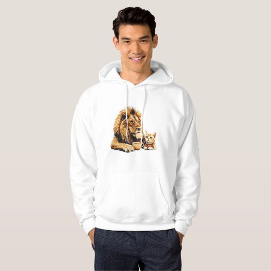 Een verhaal van twee katten hoodie (Voorkant volledig)