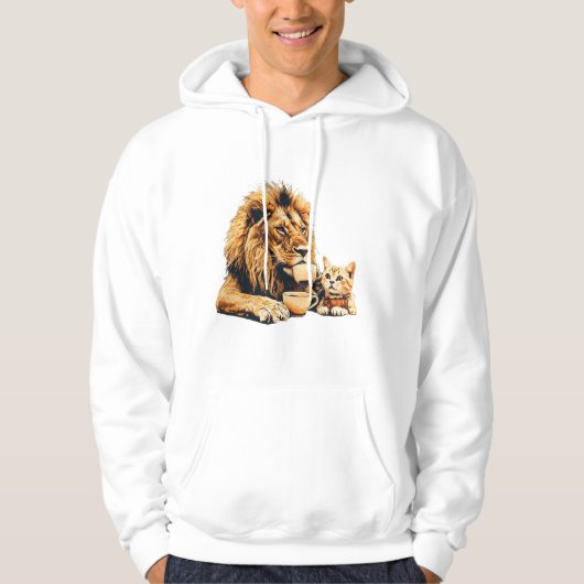 Een verhaal van twee katten hoodie (Voorkant)