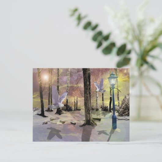 Een verhalenboek over kerst feestdagenkaart (Staand voorkant)