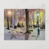 Een verhalenboek over kerst feestdagenkaart (Voorkant)