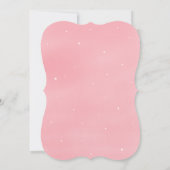 Een verjaardag Boho Rainbow Theme uitnodiging (Achterkant)