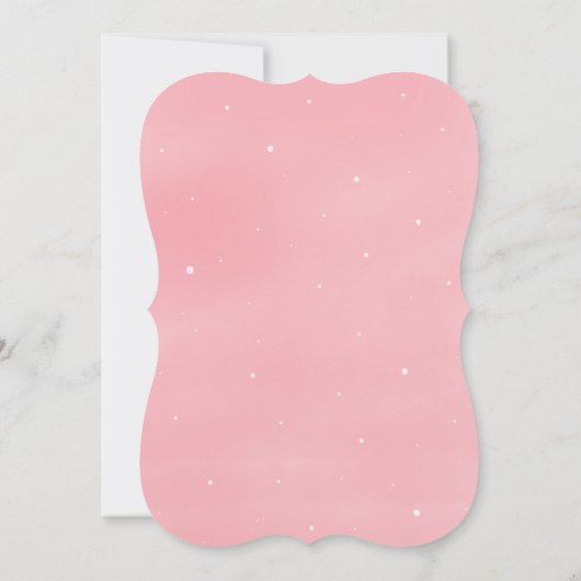 Een verjaardag Boho Rainbow Theme uitnodiging (Achterkant)