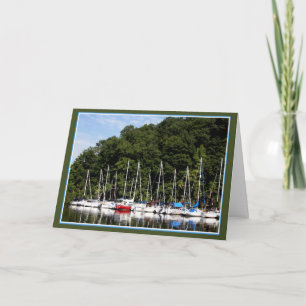 Een verjaardag denkend kaart