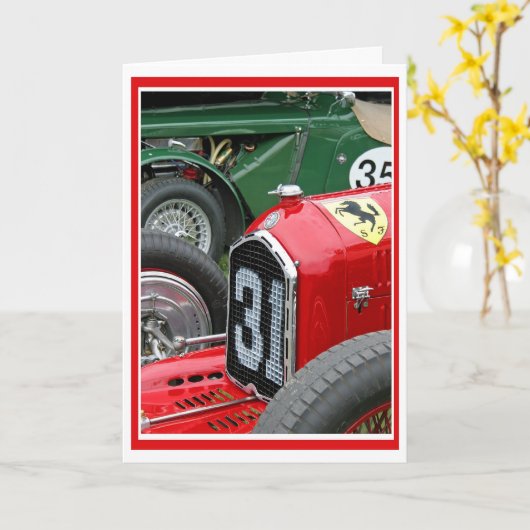 Een verjaardag denkend kaart (Gele Bloem)