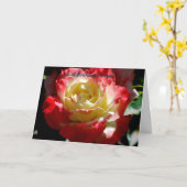 Een verjaardag gebed kaart (Gele Bloem)