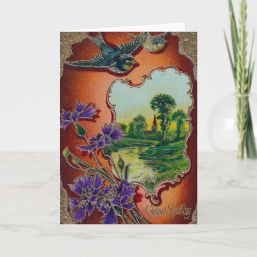 Een verjaardag om vrolijk van te worden kaart (Voorkant)