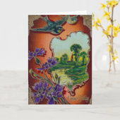 Een verjaardag vol vreugde kaart (Gele Bloem)