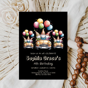 Een verjaardagsfeest op wielen kaart