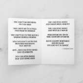 Een verjaardagsgroet in het tijdperk van het coron kaart (Binnen)