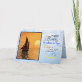 Een verjaardagskaart voor zwager kaart (Voorkant)