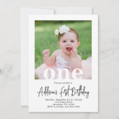 Een verjaardagsuitnodiging kaart (Voorkant)