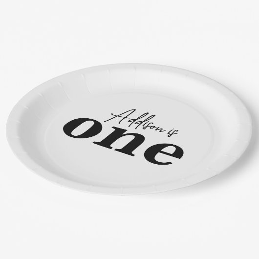 Een verjaardagsuitnodiging papieren bordje (Gekanteld)