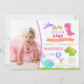 Een verjaardagsuitnodiging voor een Meloen Kaart (Voorkant)