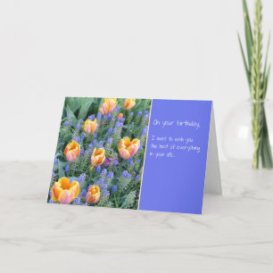 Een verjaardagswens voor het beste... bedankkaart