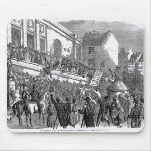 Een verkiezingsscène in Kilkenny Muismat