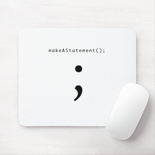 Een verklaring afleggen muismat (Met muis)