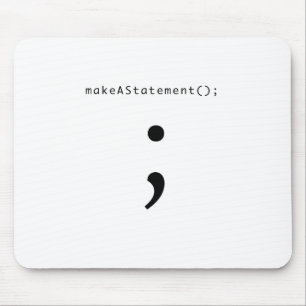 Een verklaring afleggen muismat