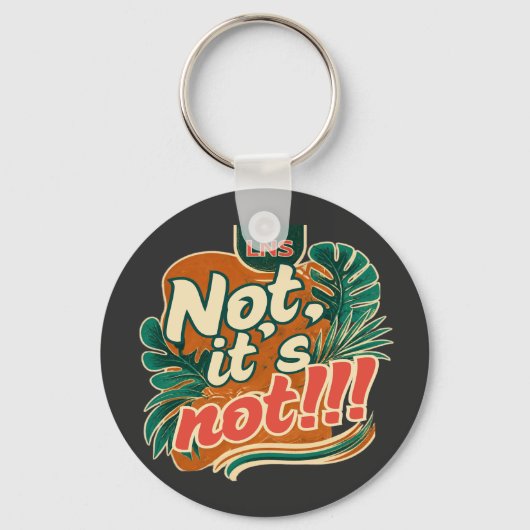 een verklaring sleutelhanger (Voorkant)