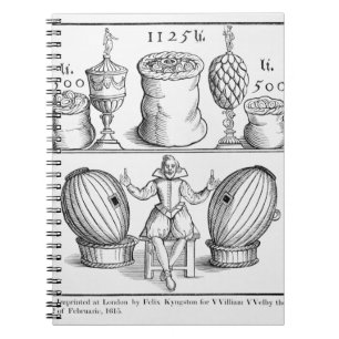 Een verklaring waarin de datum van de volgende tek notitieboek