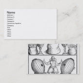 Een verklaring waarin de datum van de volgende tek visitekaartje (Voorkant / Achterkant)