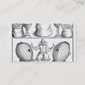 Een verklaring waarin de datum van de volgende tek visitekaartje (Achterkant)