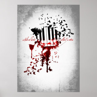 Een verkoop van vogels zonder stem - Poster