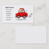 Een verkoopkaart voor automaten visitekaartje (Voorkant / Achterkant)