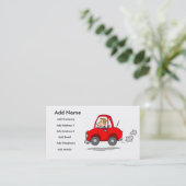 Een verkoopkaart voor automaten visitekaartje (Staand voorkant)