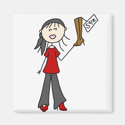 Een verkoopmagneet zoeken magneet (Voorkant)