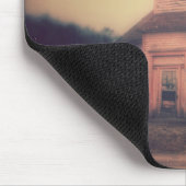 Een verlaten kerk muismat (Hoek)