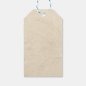 Een verlicht leven orthodox Christelijk doopsel Cadeaulabel (Achterkant)