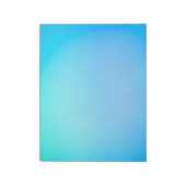 Een verloop blauwe rechthoekige oppervlakte notitieblok (Linkerzijde)