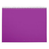 Een verloopachtergrond die tinten roze en kalender (Hoes)
