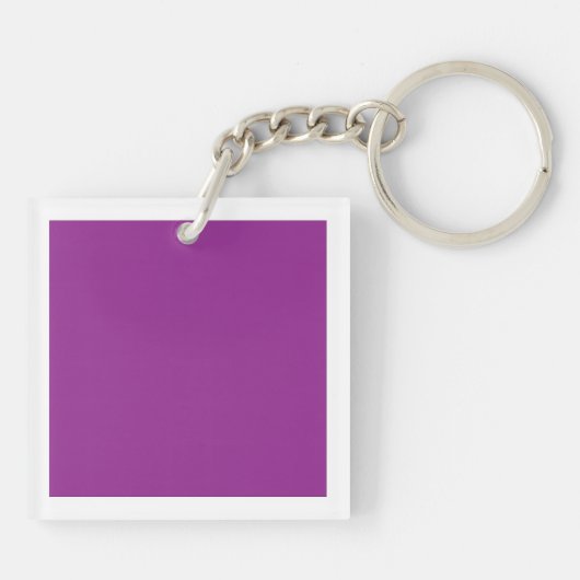 Een verloopachtergrond die tinten roze en sleutelhanger (Achterkant)