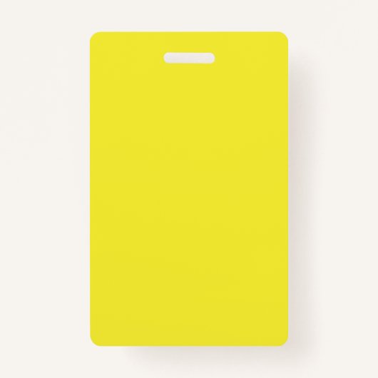 Een verloopmenging van geel naar sinaasappel, crea badge (Voorkant)