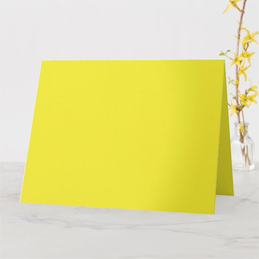 Een verloopmenging van geel naar sinaasappel, crea kaart (Gele Bloem)