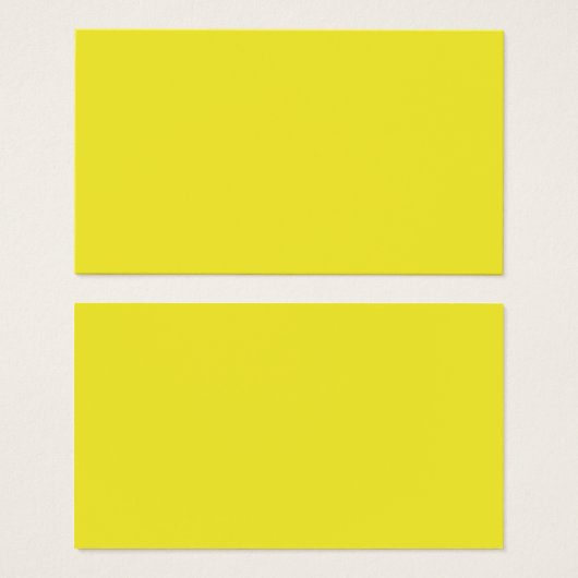 Een verloopmenging van geel naar sinaasappel, crea visitekaartje (Voorkant /achterkant)