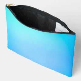 Een verloopzakje met tinten blauw die vervagen etui