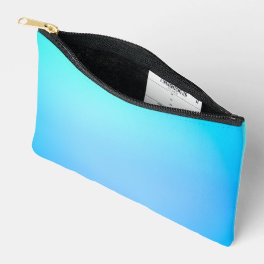Een verloopzakje met tinten blauw etui (Open)