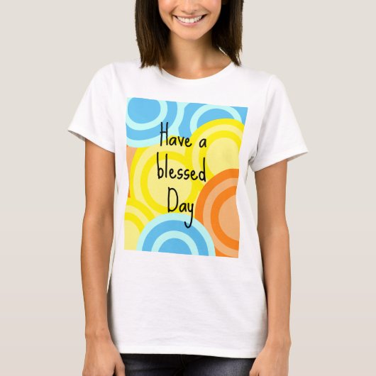 Een verloren dag hebben t-shirt (Voorkant)