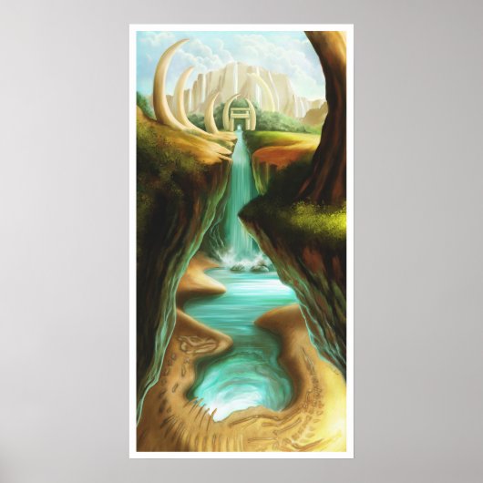 Een verloren wereld poster (Voorkant)