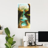 Een verloren wereld poster (Thuiskantoor)